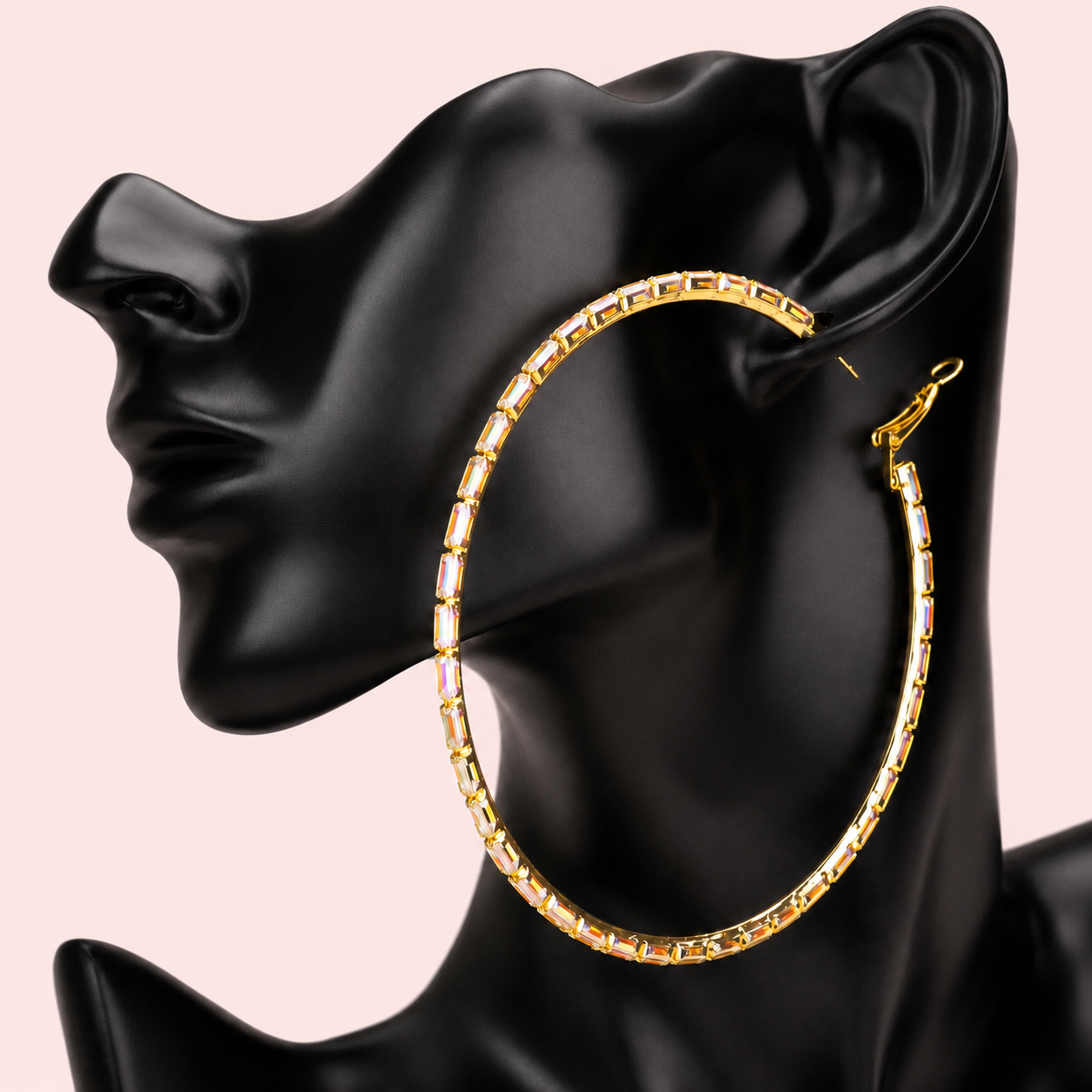Baguette Luxe Hoops
