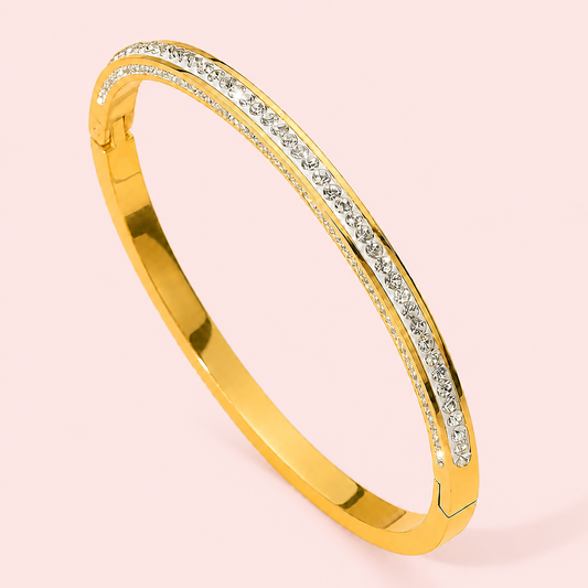 Crystal Accents Bangle
